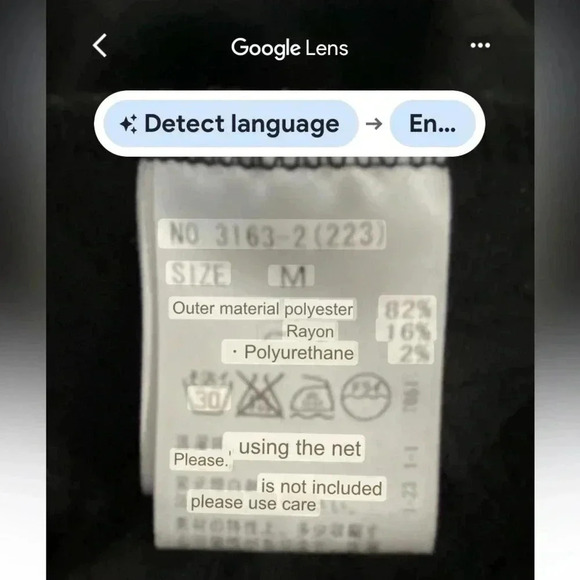 FABULOUS grey 3/4 sleeves midi dress with neckline accent of pearl and beads. M - Picture 11 of 11